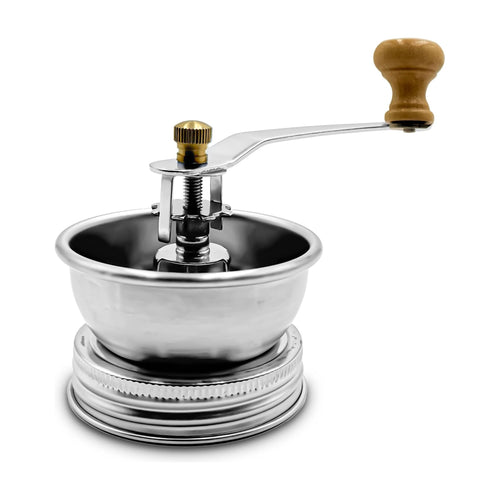 Coffee and Spice Grinder Lid for Mason Jars