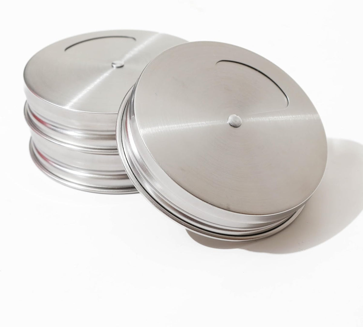 Stainless Steel Mason Jar Shaker Lids